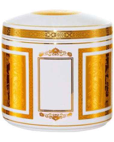 유광 순금 십장생 원통-A22560