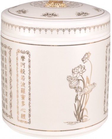 뉴크라운61 흰색실크불교원통3중-C14632